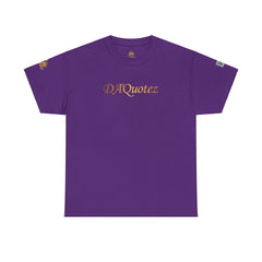 DA'Quotez  | Gold Logo| Unisex Heavy Cotton Tee