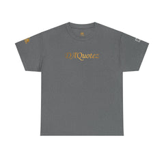 DA'Quotez  | Gold Logo| Unisex Heavy Cotton Tee