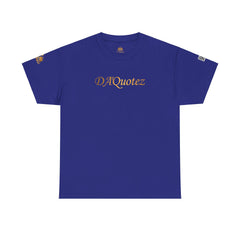 DA'Quotez  | Gold Logo| Unisex Heavy Cotton Tee