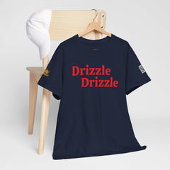 Drizzle Drizzle Trendsetter| Red Text | Unisex Heavy Cotton Tee
