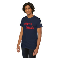 Drizzle Drizzle Trendsetter| Red Text | Unisex Heavy Cotton Tee