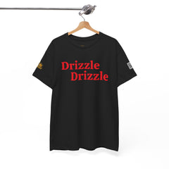 Drizzle Drizzle Trendsetter| Red Text | Unisex Heavy Cotton Tee