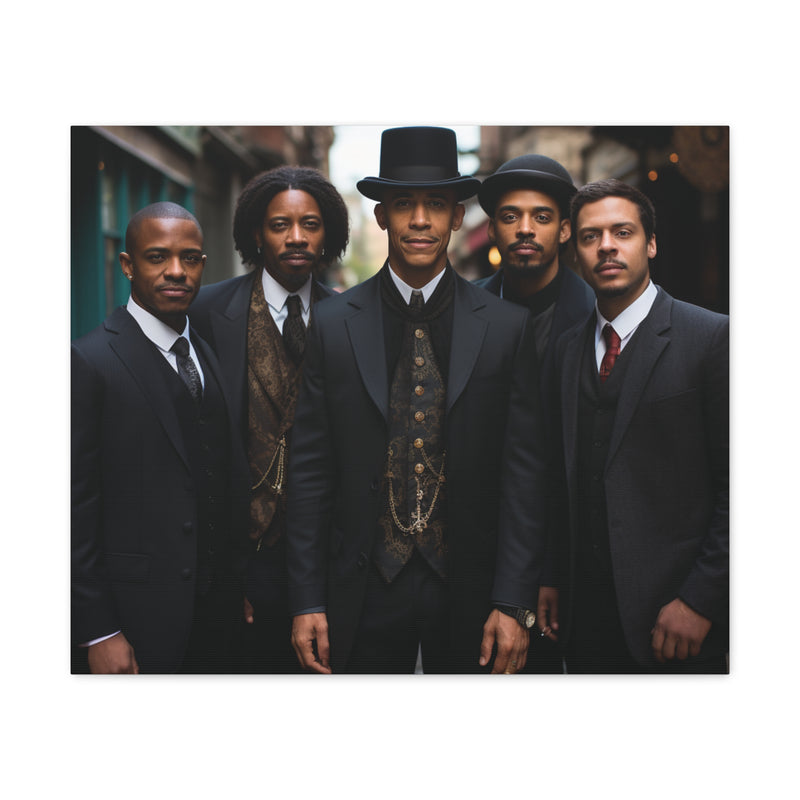 Classic Gatsby Gentlemen of the 1920s | Canvas Gallery Wraps