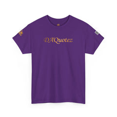 DA'Quotez  | Gold Logo| Unisex Heavy Cotton Tee