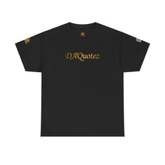 DA'Quotez  | Gold Logo| Unisex Heavy Cotton Tee