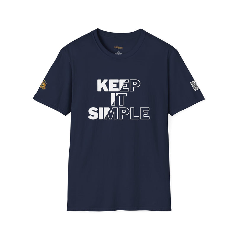 Keep It Simple | Gilden 6400 Unisex Softstyle T-Shirt
