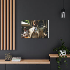 Classic GQ Gentleman in Three Piece Suit | Canvas Gallery Wraps