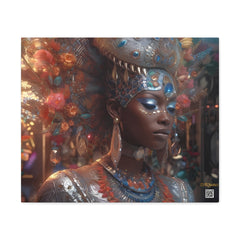 Beautiful Valley Girl Peacock Costume | Junkanoo 242 | Canvas Gallery Wraps