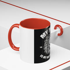 My Pain Is My Motivation | 11oz Accent Coffee Mug