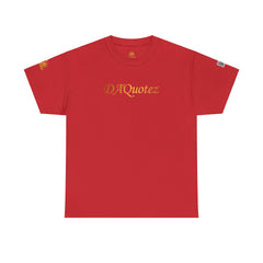 DA'Quotez  | Gold Logo| Unisex Heavy Cotton Tee