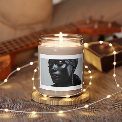 Beautiful Ebony Portrait Scented Candle | Scented Soy Candle, 9oz