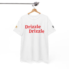 Drizzle Drizzle Trendsetter| Red Text | Unisex Heavy Cotton Tee