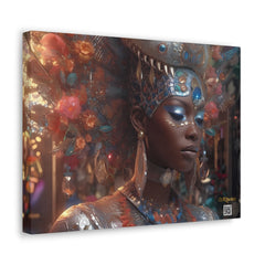 Beautiful Valley Girl Peacock Costume | Junkanoo 242 | Canvas Gallery Wraps