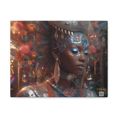 Beautiful Valley Girl Peacock Costume | Junkanoo 242 | Canvas Gallery Wraps