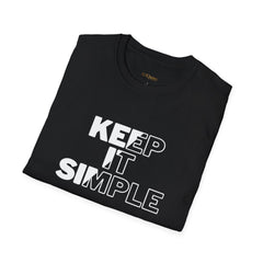 Keep It Simple | Gilden 6400 Unisex Softstyle T-Shirt
