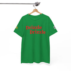 Drizzle Drizzle Trendsetter| Red Text | Unisex Heavy Cotton Tee