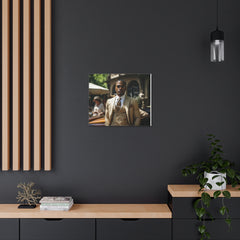 Classic GQ Gentleman in Three Piece Suit | Canvas Gallery Wraps