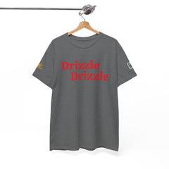 Drizzle Drizzle Trendsetter| Red Text | Unisex Heavy Cotton Tee