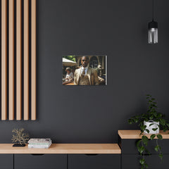 Classic GQ Gentleman in Three Piece Suit | Canvas Gallery Wraps