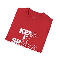 Keep It Simple | Gilden 6400 Unisex Softstyle T-Shirt