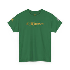 DA'Quotez  | Gold Logo| Unisex Heavy Cotton Tee