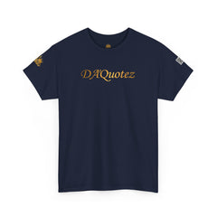 DA'Quotez  | Gold Logo| Unisex Heavy Cotton Tee