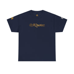 DA'Quotez  | Gold Logo| Unisex Heavy Cotton Tee