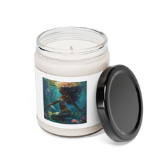 Beautiful Atlantis Mermaid In Sea | Scented Soy Candle, 9oz