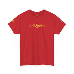 DA'Quotez  | Gold Logo| Unisex Heavy Cotton Tee