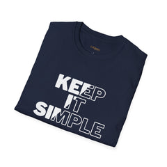Keep It Simple | Gilden 6400 Unisex Softstyle T-Shirt