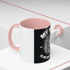 My Pain Is My Motivation | 11oz Accent Coffee Mug