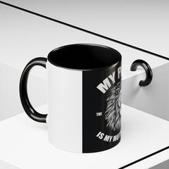 My Pain Is My Motivation | 11oz Accent Coffee Mug